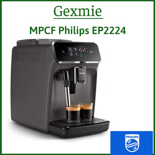 Máy pha cà phê tự động philips ep2224/10, philips series 2200 ep2224/10 fully automatic grey