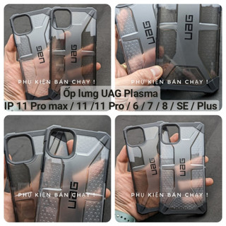 Ốp chống sốc khỏe khoắn UAG Plasma IP 11 Pro max / 11 / Xs / Xs max / Xr / X / 6 Plus / 7 Plus / 8 Plus / SE 2020