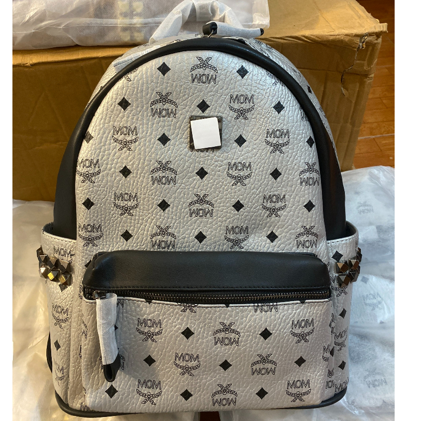 Balo Da MOM size 40.quai đeo bản to  ẢNH THẬT