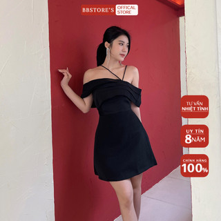  BBSTORE'S Đầm Xòe Trễ Vai Dự Tiệc Sang Trọng -D1504S