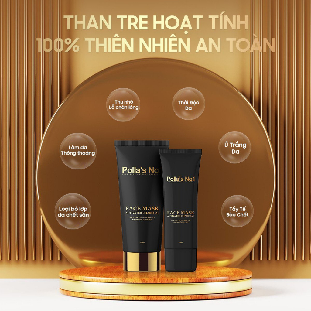 Sữa Rửa Mặt Than Tre, Làm Sạch Da, Ngăn Ngừa Lão Hoá  Gooxa - 120ml