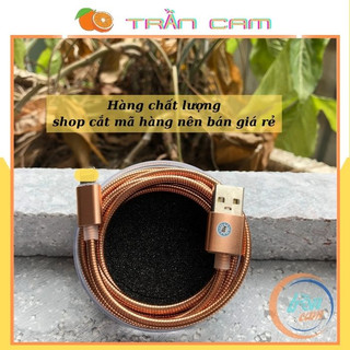 Cáp sạc bọc thép cho điện thoại iphon 5/6/7/8/X