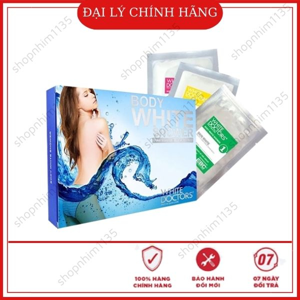 Kem tắm trắng siêu trắng da White Doctors 6 trong 1 - body white shower