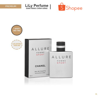 Nước hoa nam Chanel Allure Homme Sport EDT 100ml, Nước Hoa Hương Biển, Quà Tặng Cho Người Yêu Cực Sang