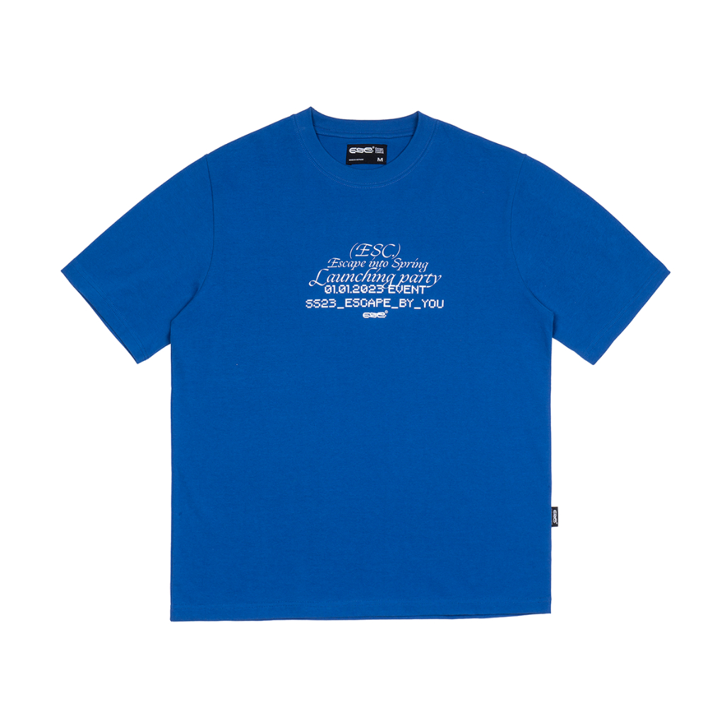ÁO THUN XANH BASIC - SS23 EIS BLUE TEE