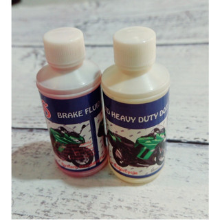Dầu thắng đĩa, dầu phanh & dầu ly hợp ABS DOT 3 màu đỏ, màu vàng chai mini 50ml