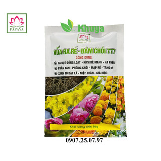 Kích thích ra rễ hoa Vua ra rễ đâm chồi 777 gói 50gr