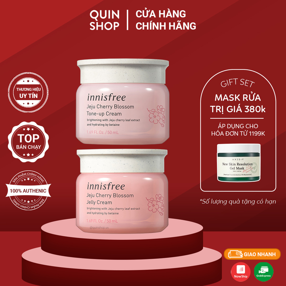 Kem Dưỡng Hoa Đào Innisfree Jeju Cherry Blossom Cream