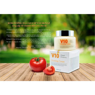 Kem Dưỡng Trắng Da V10 Skinaz Cao cấp Hàn Quốc