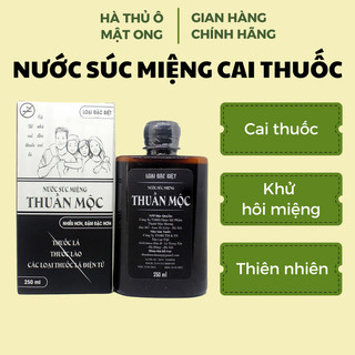 nước súc miệng cai thuốc💖FREESHIP💖nước súc miệng cai thuốc lá thuần mộc LITC8UEW
