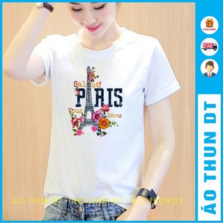 Áo thun nữ Paris giá 35k