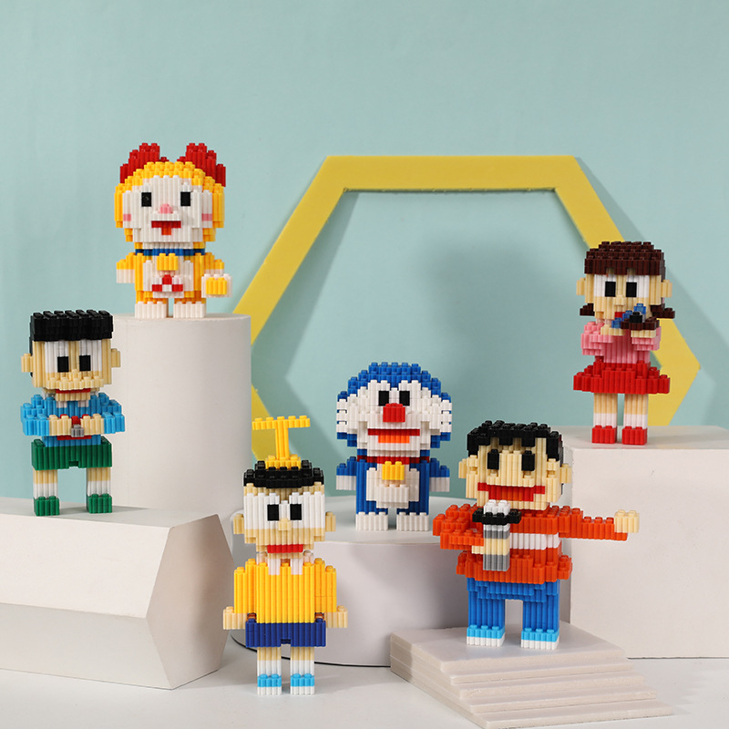 Bộ Lego Mô Hình Doraemon Và Những Người Bạn - Set 6 con
