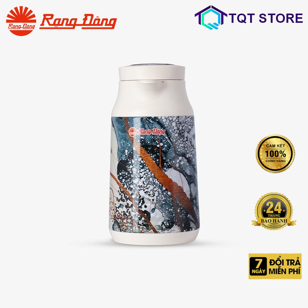 Phích Trà Rạng Đông 1,3 Lít, Hiển Thị Nhiệt Độ, Pha Trà Và Thảo Dược Giữ nhiệt, Model: RD-1300TS1.E