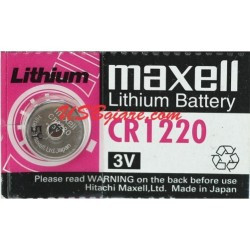 Pin cr1220 maxell 3v lithium battery