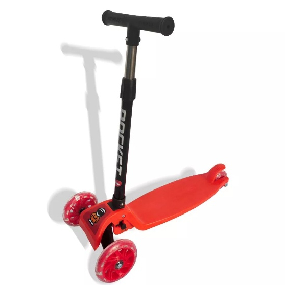 xe trượt scooter rocket 3 bánh có đèn