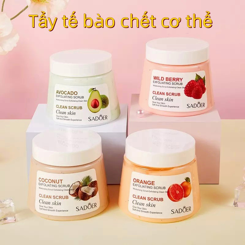 Tẩy tế bào chết toàn thân（làm sáng da, giảm da sần sùi , làm mịn da) 250g | BigBuy360 - bigbuy360.vn