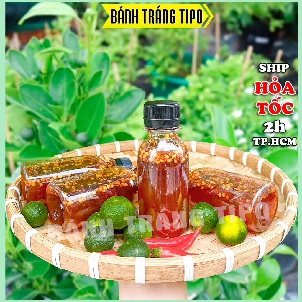 Sốt tắc chua cay nhà làm - 100g sốt tắc vị đậm đà dùng chấm bánh tráng