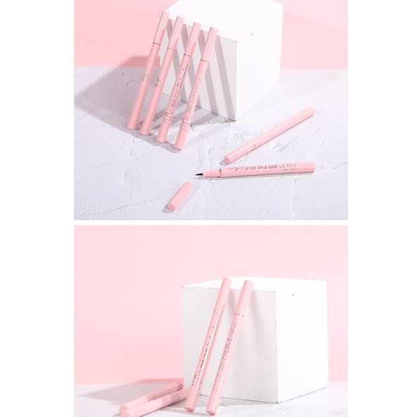 Bút Kẻ Mắt Dạng Lỏng Màu Đen Không Thấm Nước Và Mồ Hôi Lâu Trôi