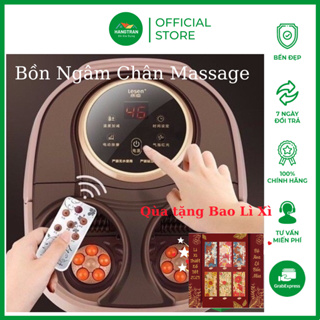 Bồn Ngâm Chân Massage , Máy Ngâm Chân Massage Chân Chính Hãng Lesen