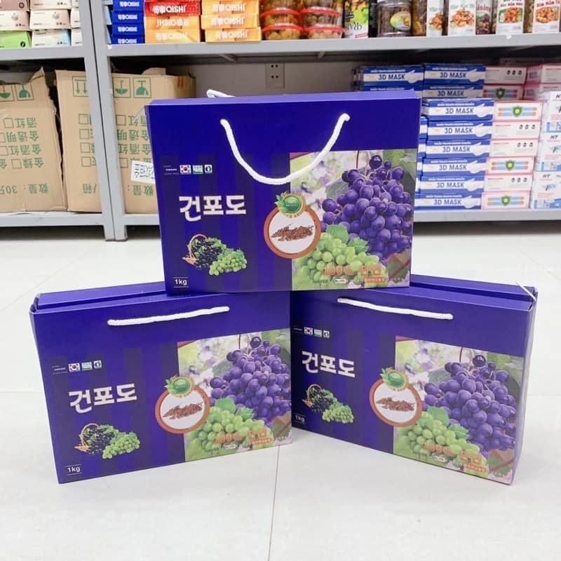 Nho mix HÀN QUỐC XÁCH 1000gam.