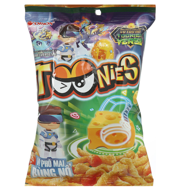 Bánh snack Toonies vị phô mai