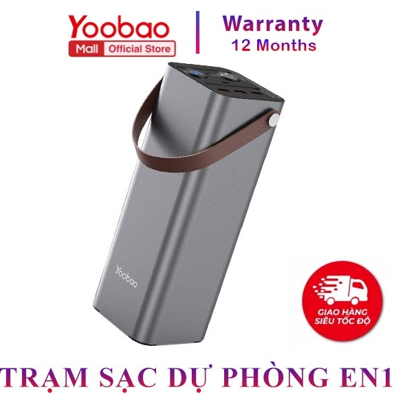 Trạm sạc dự phòng YOOBAO EN1 42000mAh - Sạc nhanh PD3.0 220
