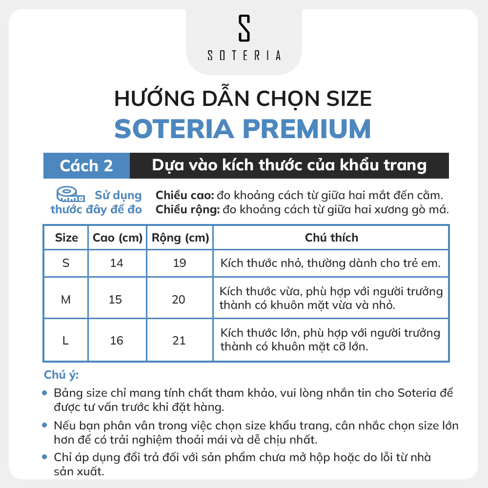 Khẩu trang thời trang Soteria Geoblago ST020 - N95 lọc 99% bụi mịn 0.1 micro - Size S,M,L