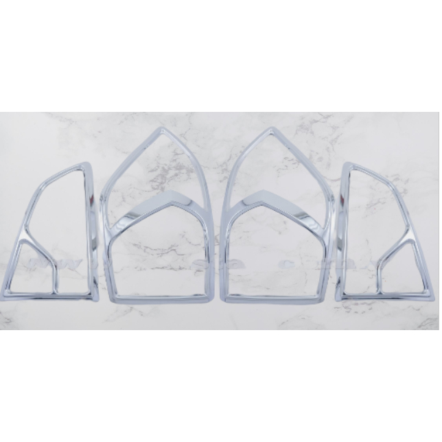 Ốp Viền Đèn Trước Sau Ford Ecosport 2018, Ốp Đèn Pha Hậu Cho Ford Ecosport 2018