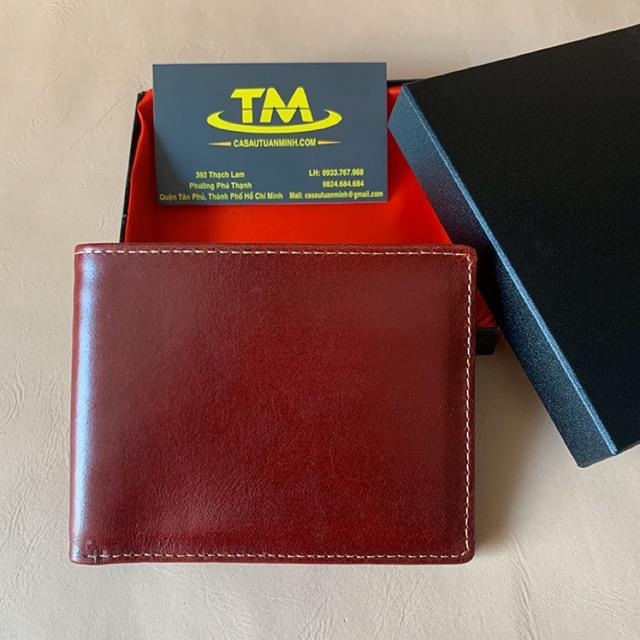 Bóp Ví Nam Chất Liệu Da Bò Cao Cấp