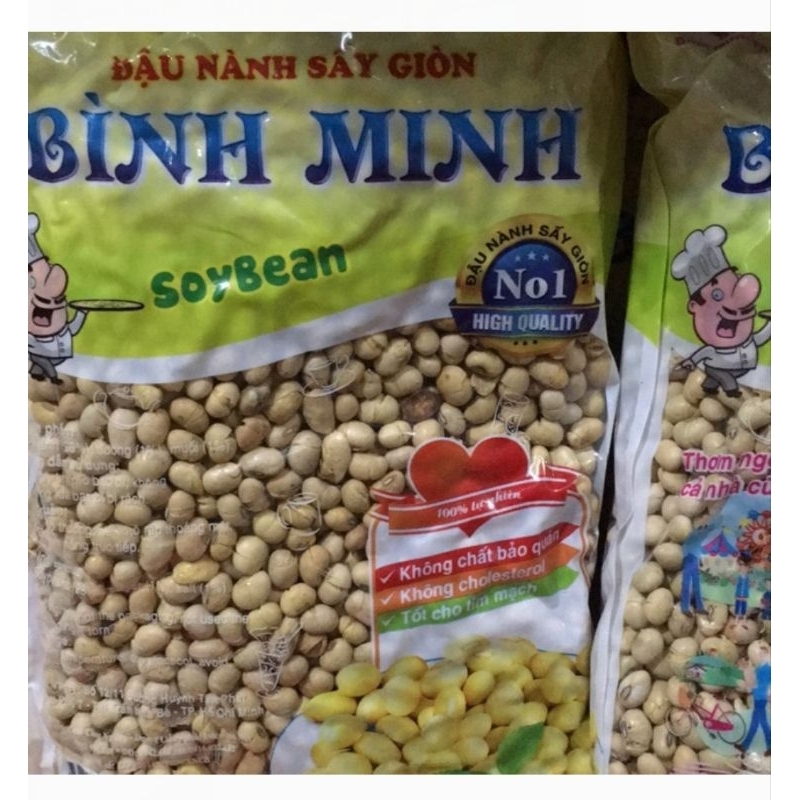 Hạt đỗ tương rang muối, đậu tương đậu nành rang sẵn