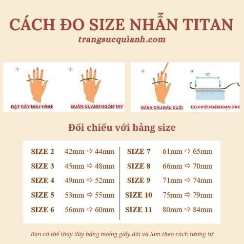 NHẪN TITAN BẠC XÍCH BẢN NHỎ 5MM