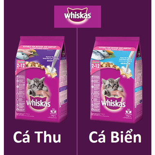 Hạt whiskas junior cho mèo con - túi 1.1kg