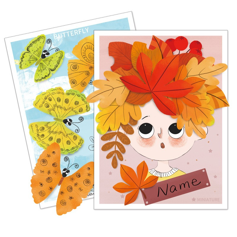 BỘ CẮT GIẤY SÁNG TẠO PHÁT HUY NĂNG KHIẾU MỸ THUẬT CHO BÉ