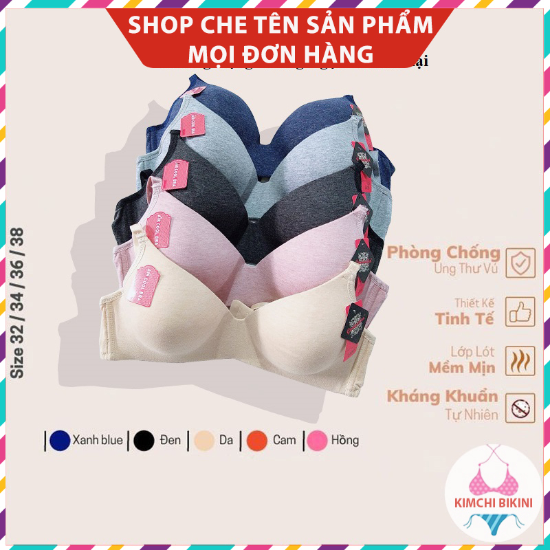 Áo lót nữ su đệm mỏng không gọng nâng ngực mềm mại thoáng mát tôn vòng 1 gợi cảm quyến rũ KIMCHIBIKINI AL035