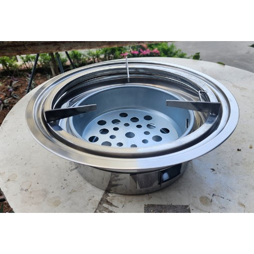 Kiềng Lẩu cho bếp nướng âm bàn ,kiềng lẩu inox kích thước 29.5cm
