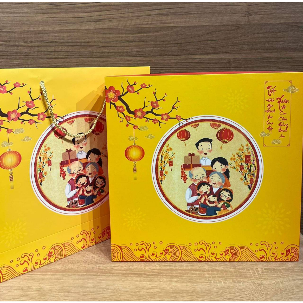 SET quà tết 2024 thương hiệu Saffron Salam gồm 6 món đồ cao cấp, phù hợp làm quà biếu tặng Sếp, đồng nghiệp,...