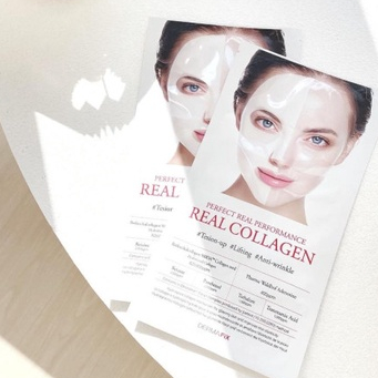 MẶT NẠ DERMAFIX COLLAGEN TƯƠI DẠNG THẠCH CHỐNG NHĂN, LÀM TRẮNG