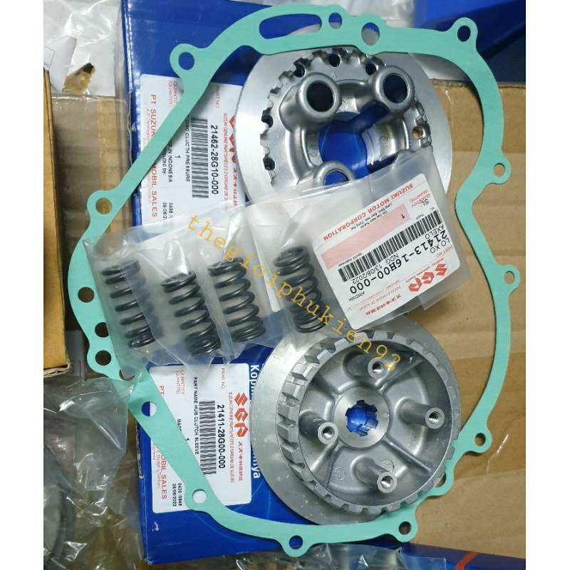 Combo Bộ Nồi Trước Và Sau Của SUZUKI Axelo 125Rr-Hàng chính hãng