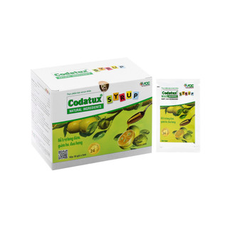 Codatux Syrup - Siro codatux hỗ trợ giảm ho, long đờm cho bé