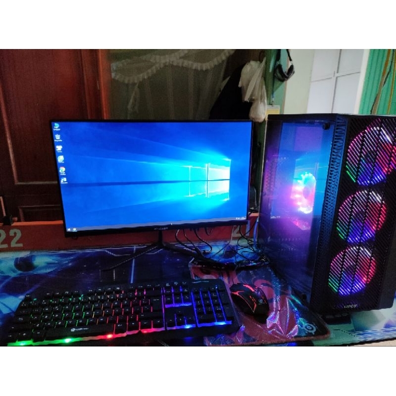 Bộ máy tính sử dụng văn phòng học tập chiến games tốt Mainboard H81 CPU i5 4570 ram 8GVGA GT 730