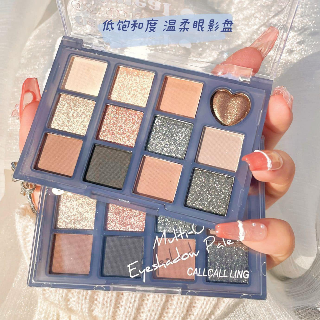 BẢNG PHẤN MẮT 12 Ô OATMEAL ĐẸP XINH