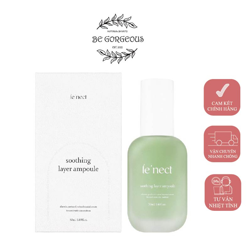 Siêu tinh chất Be'Balance Le'nect Soothing Layer Ampoule 50ml - Be g0rgeous