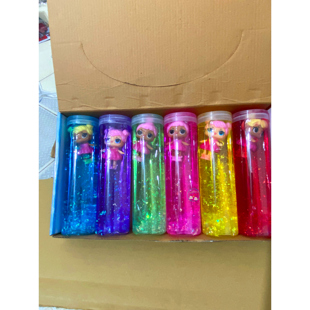 Slime công chúa thủy tinh búp bê LOL 11 màu cực đẹp Đồ chơi hũ slam chất nhờn ma quái squishy hộp to 420GR