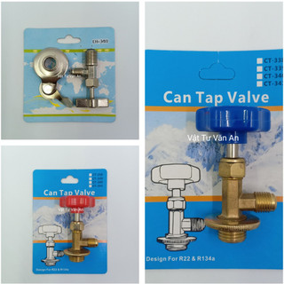 Van mở khóa gas lon đa năng - Đầu mở gas lon đa năng - Van gas lon đa năng