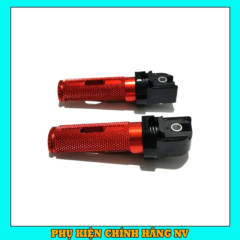 Gác Chân Rizoma Nhôm CNC Gắn Sau Xe Máy gắn mọi loại xe