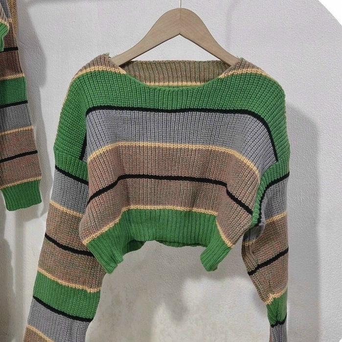 Áo Len From Rộng Unisex Thời Trang Thu Đông