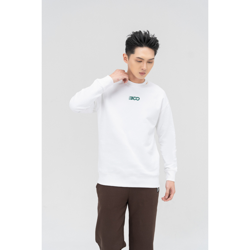 Áo Sweatshirt BOO Unisex Dáng Oversize Chất Nỉ In Logo BOOLIGAN 03