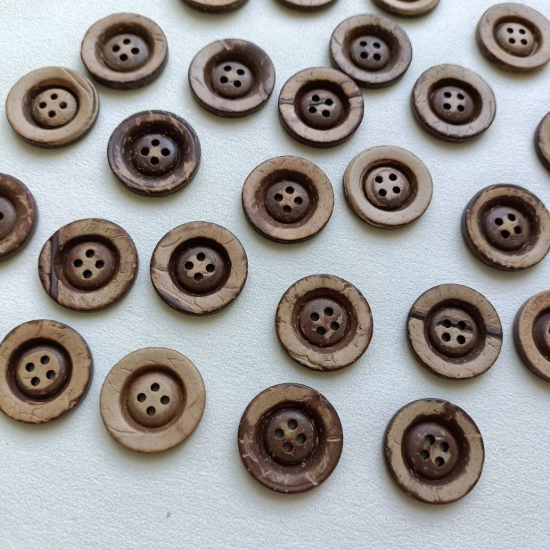 GÓI 20 NÚT DỪA SIZE 2.5CM