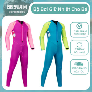 BỘ BƠI GIỮ NHIỆT DÀI TAY (WETSUIT 2MM) CHÍNH HÃNG SBART CHO BÉ TRAI BÉ GÁI