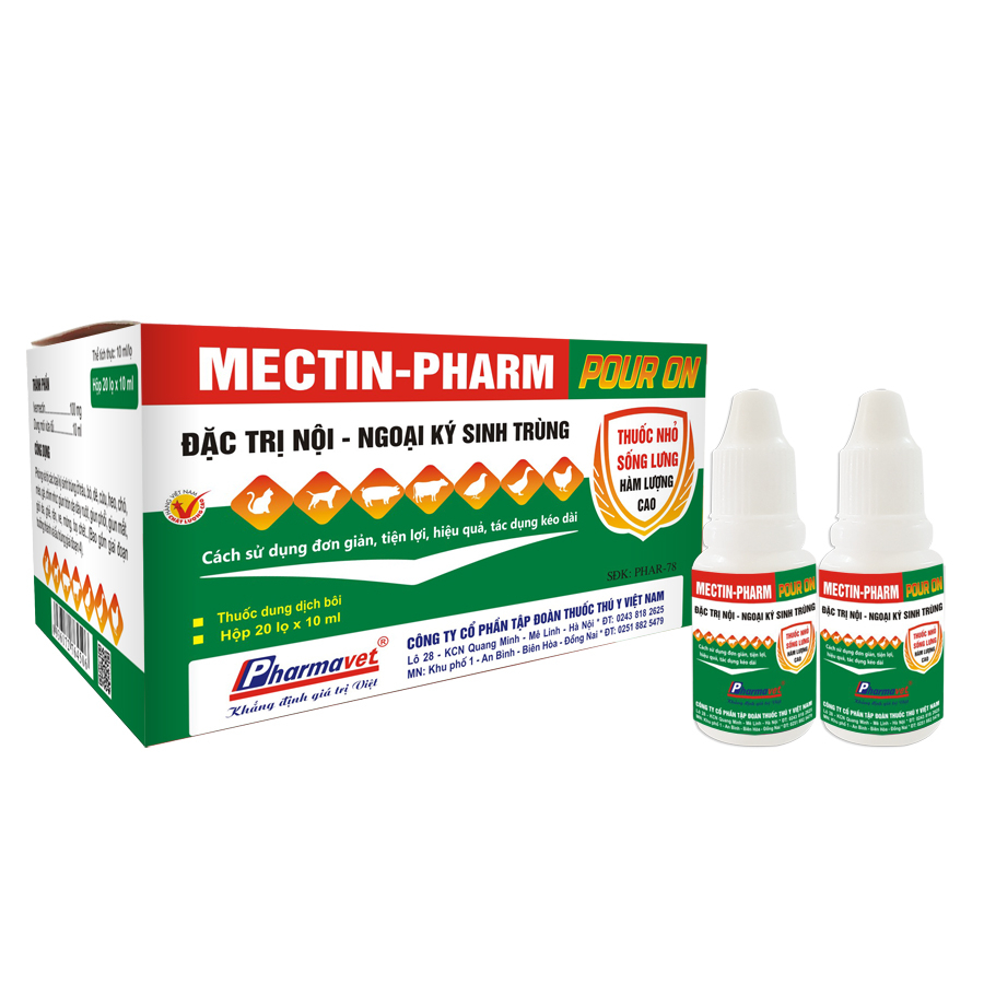 MECTIN-PHARM - ĐẶC TRỊ NỘI – NGOẠI KÝ SINH TRÙNG